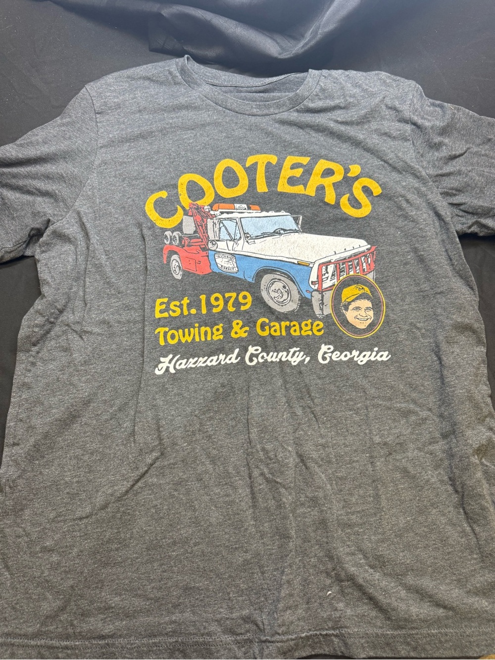 Hazzard County Gray Graphic Tee (XL)